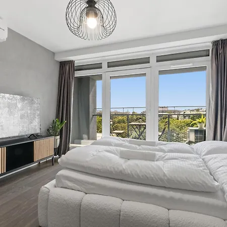 Lam Marble Castle View - Ac - Balcony Lägenhet Bratislava